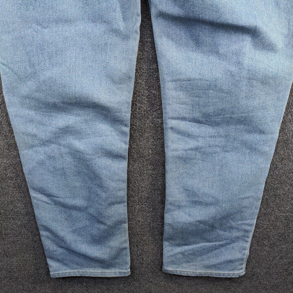 Levi's Signature Men's Flex Denim Straight Jeans Blue 42x32 5-Pocket Zip Fly - Picture 6 of 13